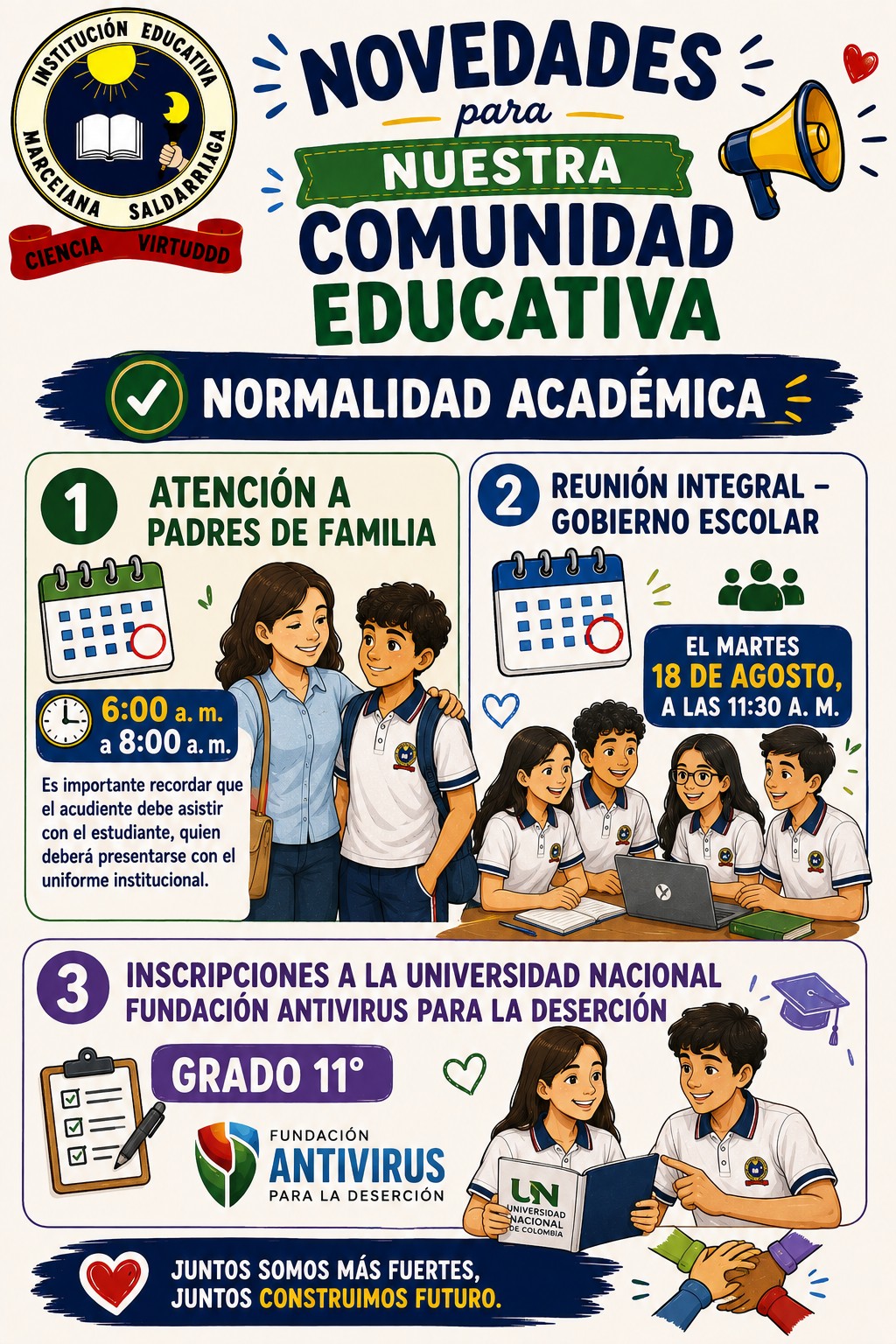 Novedades 18 de agosto Martes